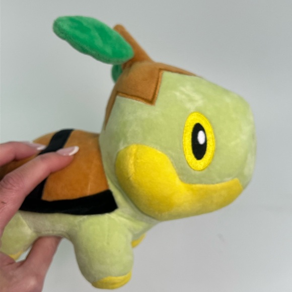 Pokémon Turtwig 8” Plushie Official Authentic Stuffed Animal Toy Green & Brown - Picture 10 of 12
